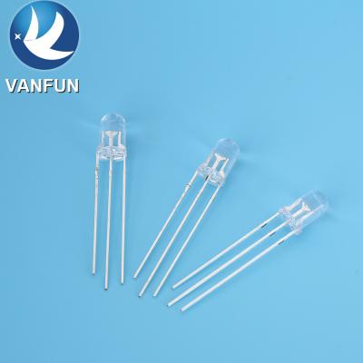 China Line Two Color Common Anode 5MM Round LED Light Emitting Diode for sale