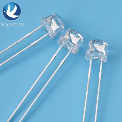 China china led uv curing supplier by hole manufacture of mini straw hat led diode 5mm dip led uv led light emitting diode for sale