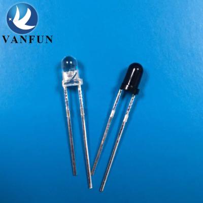 China Photo Diode High Power IR Infrared Led Diode 3mm 5mm Transmitter And Receiver 800nm ​​850nm 880nm 940nm Near Infrared Led Photo Diode for sale