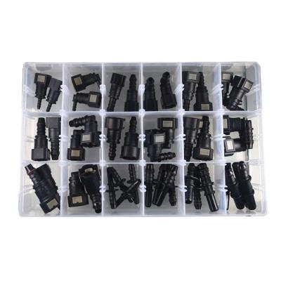 China Hot Selling Automotive Plastic Hose System Connector Kits Fuel Quick Coupling Kits Automotive Parts for sale