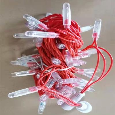 China Outdoor Decoration Strong Warm White String Light 50m Roll LED Christmas Lights for sale