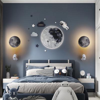 China Simple Wall Lamp 16 Colors 3d Moon Lamp Led Night Light 20cm Usb Touch Rechargeable Moon Light Customized Multifunctional Star Moon Lamp for sale