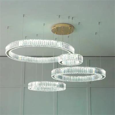 China Crystal Lamp Contemporary Chandelier Modern Chandelier Luxury Hotel Pendant Decorative Lights for sale