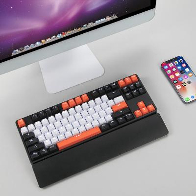 China New Alloy+ABS Aluminum Fashion Three Modes With Mechanical Hand Rest Gaming Keyboard for sale