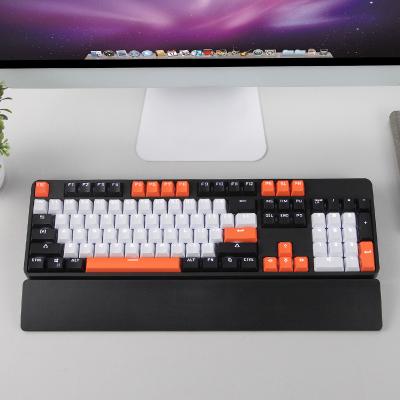 China Aluminum Alloy+ABS MSEZ Black RGB Wireless Mechanical Keyboard 104 Key for sale