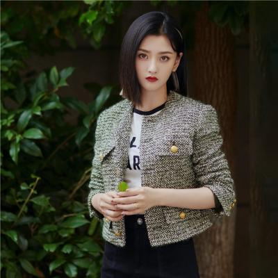 China Wholesale 2021 Casual Coat Factory Autumn Winter New French Style Viable Loose Women's Coat Casual Socialite Jacket Style Short Long Sleeve for sale