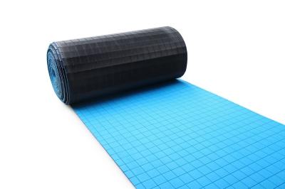 China FIFA Preferred Artificial Turf Shock Pad Laminated Fast Installation 60kg/m3 for sale