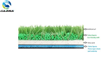 Chine Granule supplémentaire 2-4mm résistants UV d'anti herbe artificielle statique à vendre