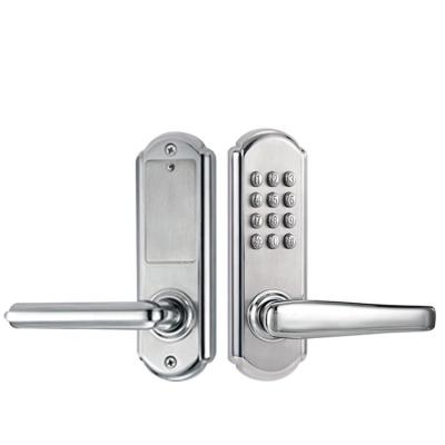 China Outdoor high quality 304 stainless steel password security keyless mechanical digital door lock for sale