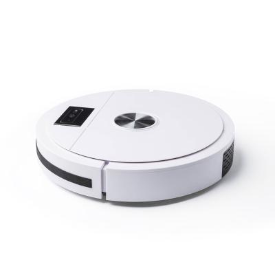 China Hotel Mini Design Intelligent Voice And Usb Function Charging Robot Vacuum Cleaner for sale