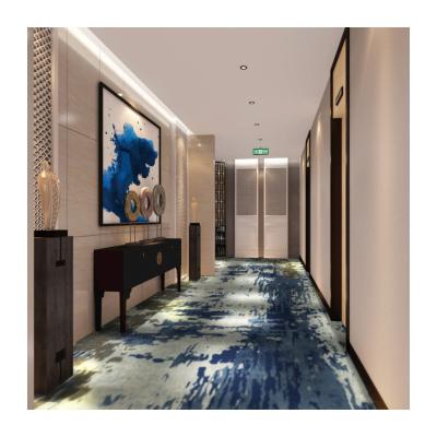 China Hotel Airport and Wall-to-Wall Machine Made Axminster Carpet with 7-20mm Pile Height for sale