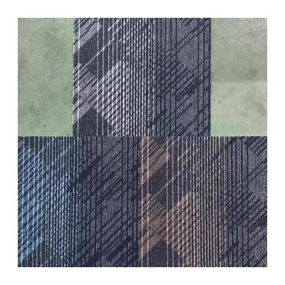 China Loop Pile Luxury 100% Nylon Office Carpet Tiles 50x50cm Squares Pile weight 620±20g/sqm for sale