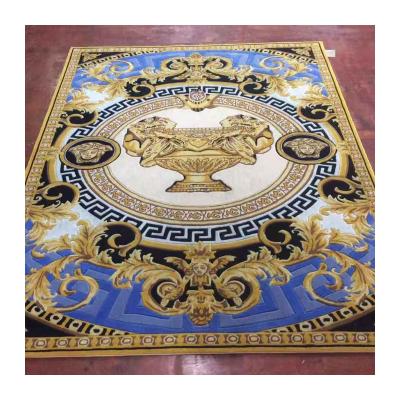 Chine Tissu de coton à l'arrière-plan Tapis de commande de bape personnalisé pour tapis de concepteur tufté fait à la main à vendre