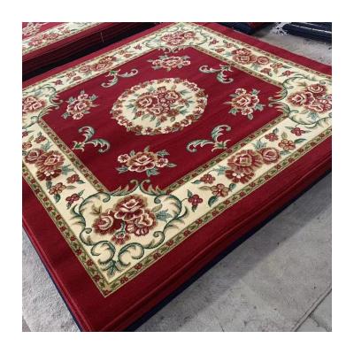 China Custom Carpets Mosque Prayer Carpet with Machine Woven Carpet in You Customized Color for sale