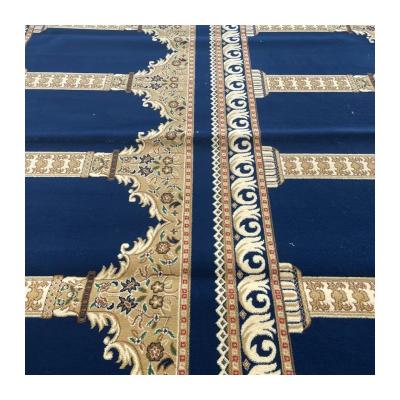 China Wall to Wall Floor Covering Soft Mosque Carpet in Many Colors and PET FRIENDLY Design for sale