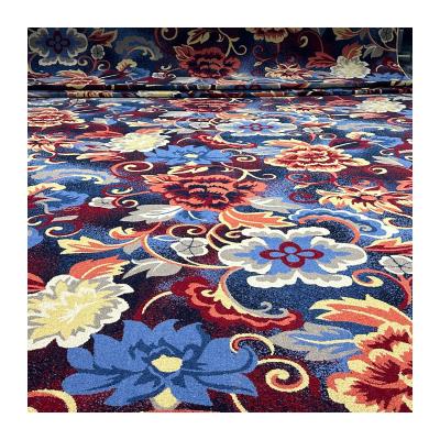 China 80% Zealand Wool 20% Nylon Axminster Carpet for 5 Star Luxury Hotel Lobby and Ball Room for sale