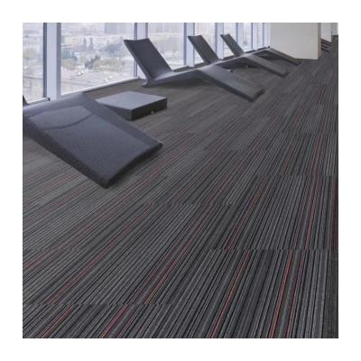 China Modern Nylon Carpet Tiles for Commercial Offices 3.5mm Pile Height 550g Tufted Weight for sale