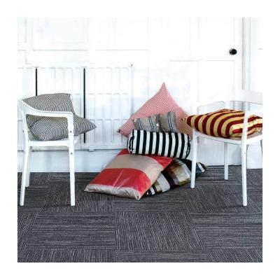 China Modern Style 100% Pp Office Carpet Tiles in 50x50cm Squares from OEM Commercial Carpet for sale