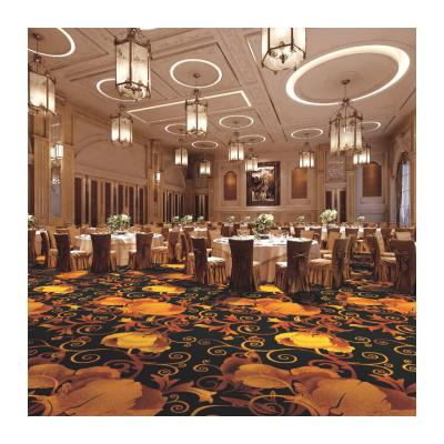 China 7*11 Density Wool and Nylon Axminster Casino Carpet for Wall to Wall Installation for sale