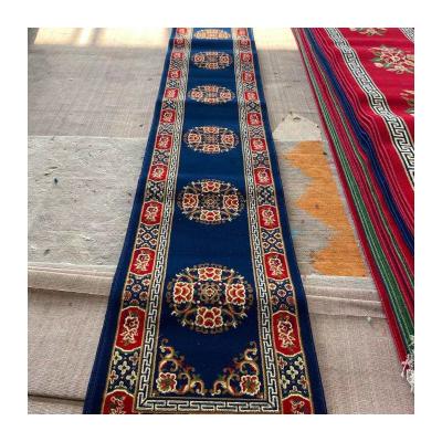 Chine Salle de prière Tissu souple pour la mosquée Tissu de tapis en nylon pour l'église à vendre