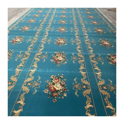 China 80% Wool and 20% Nylon Meeting Room Muslim Mosque Design Masjid Prayer Carpet for sale