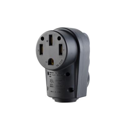 China Factory Direct Sale 50 Amp RV Replacement Receptacle NEMA 14-50R Commercial Power Outlet for sale