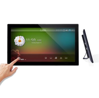 China Large Size Business Wall Mountable 15.6 Inch LCD Touch Screen Capacitive Monitor All In One Android Industrial Tablet For Store for sale