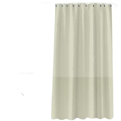 China Durable PEVA Bathroom Water Proof Solid Color Shower Curtain for sale