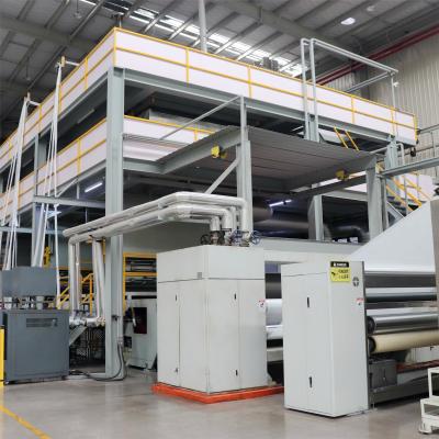 China Automatic Nonwoven Fabric Production Machine Nonwoven Fiber Production Plant With Siemens AC Motor for sale