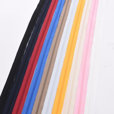 China Sustainable Factory Wholesale 3# Zipper Long Nylon Zipper Chain Nylon Roll Zipper For Bag for sale