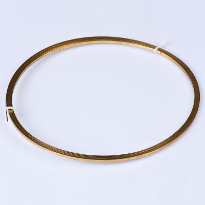 China Viable brass wire for zipper teeth parts for sale