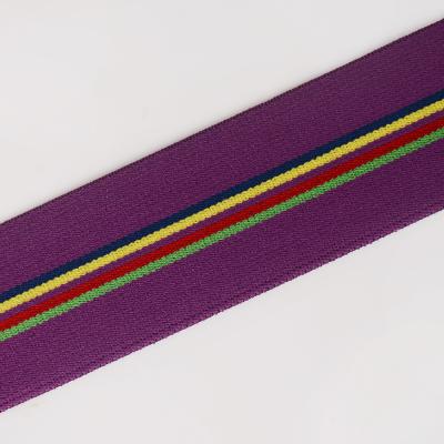 China Durable Woven Nylon Jacquard Webbing Elastic Band 36mm For Underwear Manufacturer for sale