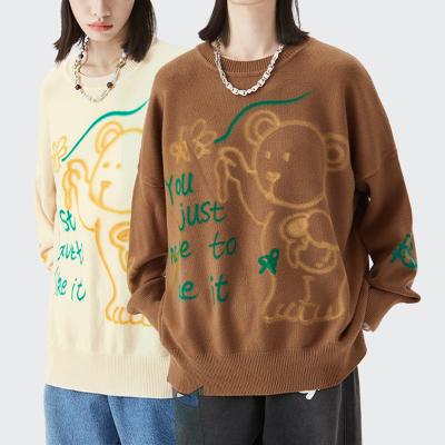 China 2022 QUICK DRY Custom LOGO OEM and ODM Custom Knit Sweater Custom Digital Print Sweater Men Sweater for sale