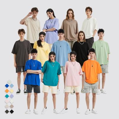 China 2022 Shoulder T-shirt 260g Waffle T-shirt Men's Empty T-shirt High Quality Breathable Drop QUICK DRY Cotton for sale