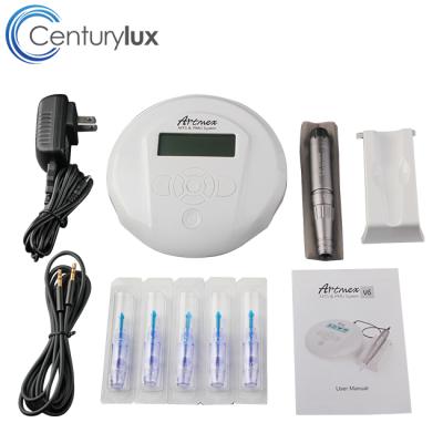 China Permanent Home Use V6 Tattoo PMU Machine Wireless Digital Permanent To Make Up Eyeline Lip MTS + PMU System for sale