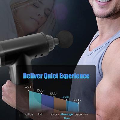 China M066 Rechargeable Body Muscle Electric Percussion Smartquick Body Vibration Massage Gun Dropshipping for sale