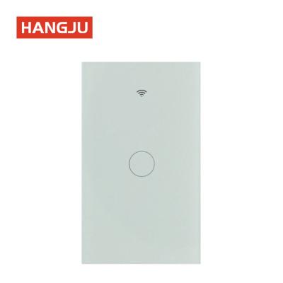 China Support 1way Tuya Zigbee Smart Wall Light 1 2 3 4 Band Switch Panel No Wire Neutral Support Alexa and Google Home for sale