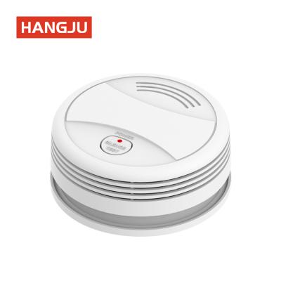 China Tuya WIFI Smoke Detector Wireless Remote Control Sensor With 80 DB Fire Siren Alarm SDPA-443W for sale