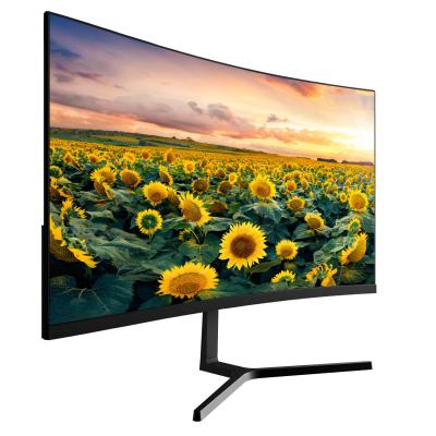 Cina Monitor curvo per computer di ufficio 165Hz 24 pollici con 85% NTSC 100%SRGB Color Gamut in vendita