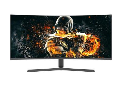 China 40001 Relación de contraste 34 pulgadas Ultraamplio Monitor Curvo HDR400 Monitor de juegos 180Hz en venta