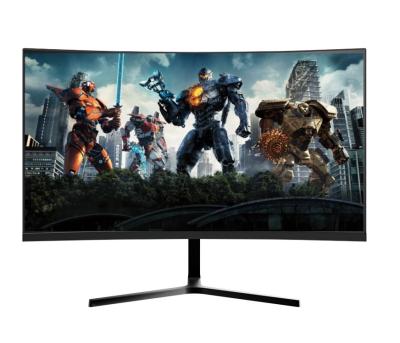 China Gebogen touchscreen computermonitor 25 inch 75Hz 1500R met HDMI 2.0 VGA Te koop