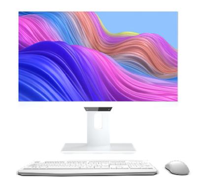 中国 FHD 22インチ オールインワン デスクトップコンピュータ インテル J3710 8GB RAM 512GB SSD RGB スピーカー 販売のため