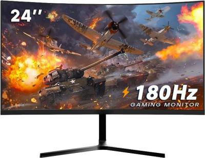 Chine 1080P Full HD 24 pouces Moniteurs de PC 180Hz VA 1ms Avec des lunettes ultra fines à vendre