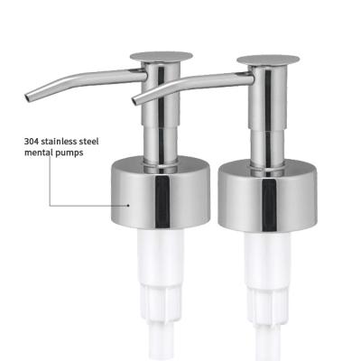 China Non Spill Mental Stainless Steel Soap Pump and Lotion Replacement Pump Dispenser Lotion Pumps for sale