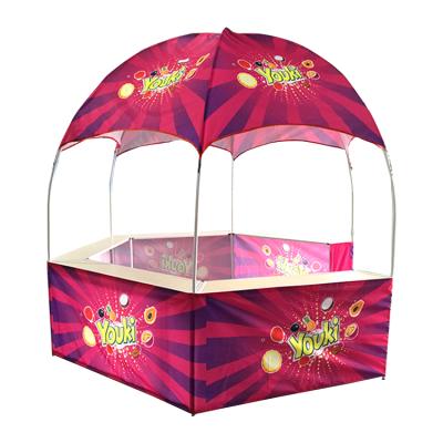 China CUSTOM Round Dome Shaped FEAMONT Trade Show Canopy Dome Tent For Promotional for sale