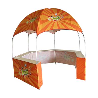 China CUSTOM promotional steel gazebo tents trade show FEAMONT dome tent gazebo for events for sale