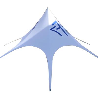 China outdoor exhibition & Advertising Aluminum Center Spider Tent Pole Star Shaped PVC Star Top Tent Pole for Sports Event for sale