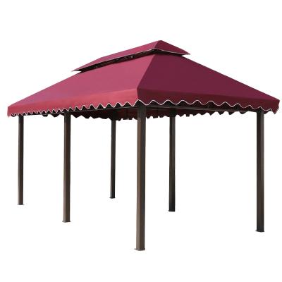 China Heavy Duty Waterproof Outdoor Tourists Outdoor Gazebo Tourists Outdoor Garden Villa Yard Community Garden Villa Yard Backyard Aluminum Patio Pergola for sale