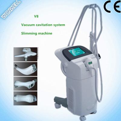 China V8-Shape cavitation vacuum +RF weight loss /slimming machine for sale