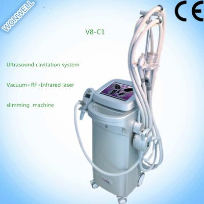 China Vacuum + Bipolar RF +940 Near Infrared + Roller + liposuction Ultrasonic cavitation beauty for sale